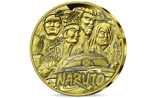 Monnaie de Paris 2023 NARUTO – Album Collector Mini-médailles